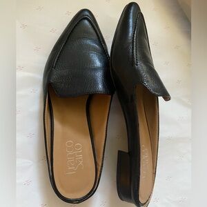 Franco Sarto Leather Sela Mule 🩶